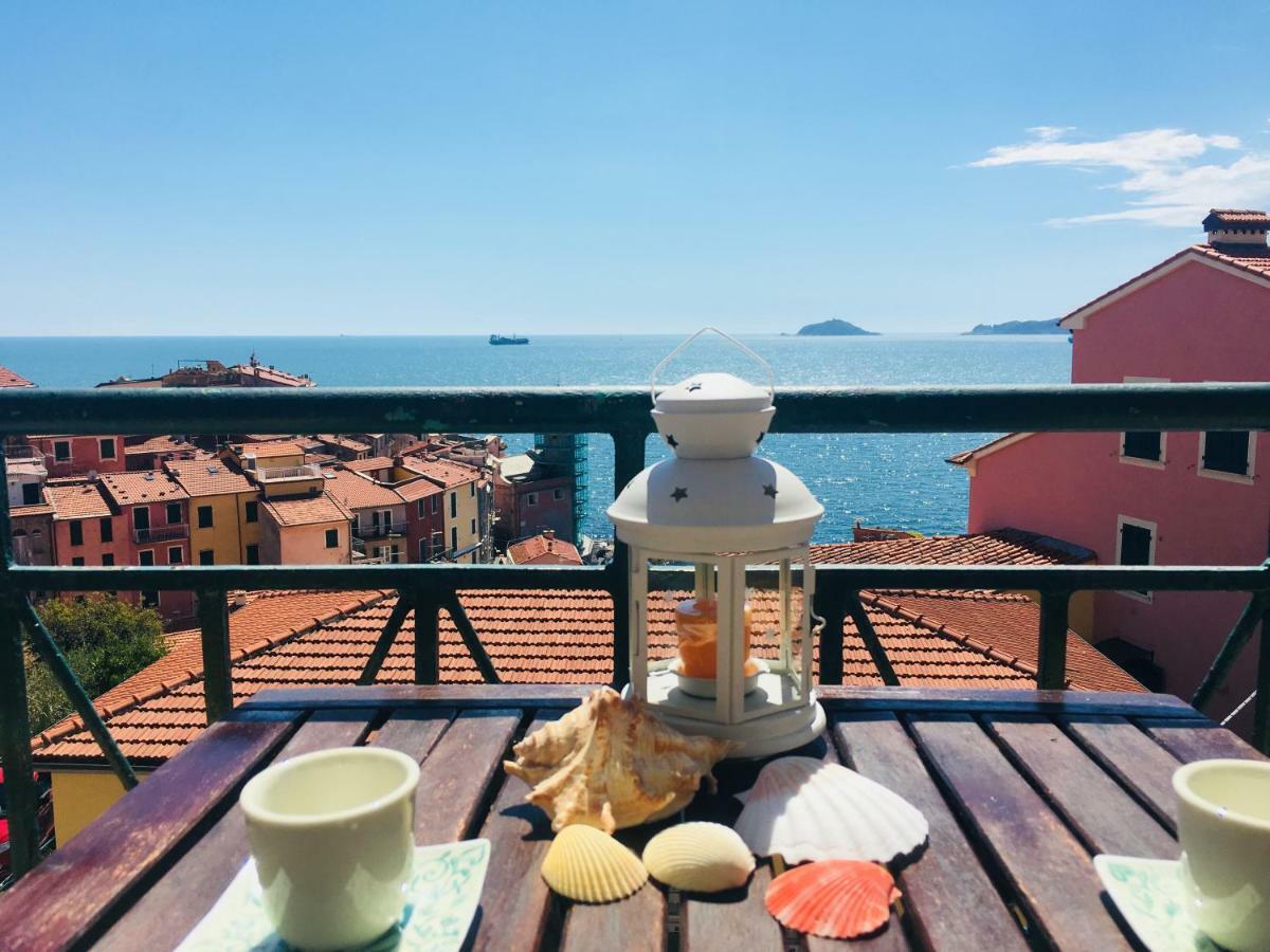 Vento Di Mare Apartman Tellaro Kültér fotó